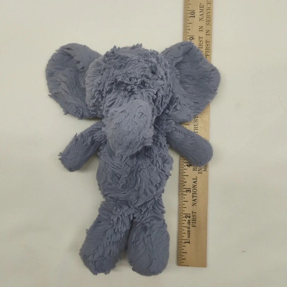 Jellycat Squiggle Squiggles Blue‎ Elephant Soft Plush Stuffed Animal Toy 8